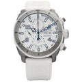 Armand Nicolet T616B-AG-9610B Stainless Steel Ivory Rubber Automatic Men's Watch