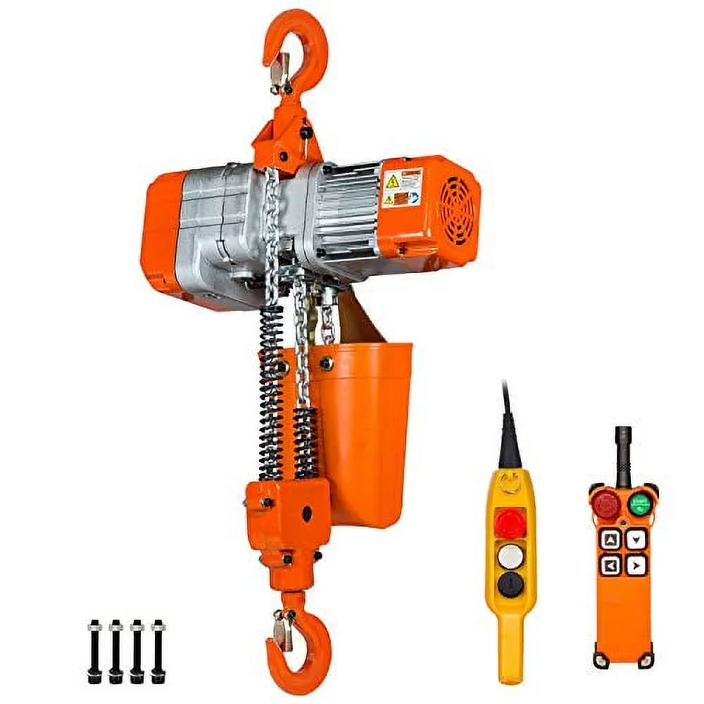 Prowinch 1 Ton Electric Chain Hoist 20 ft. G80 Chain Wireless 120V