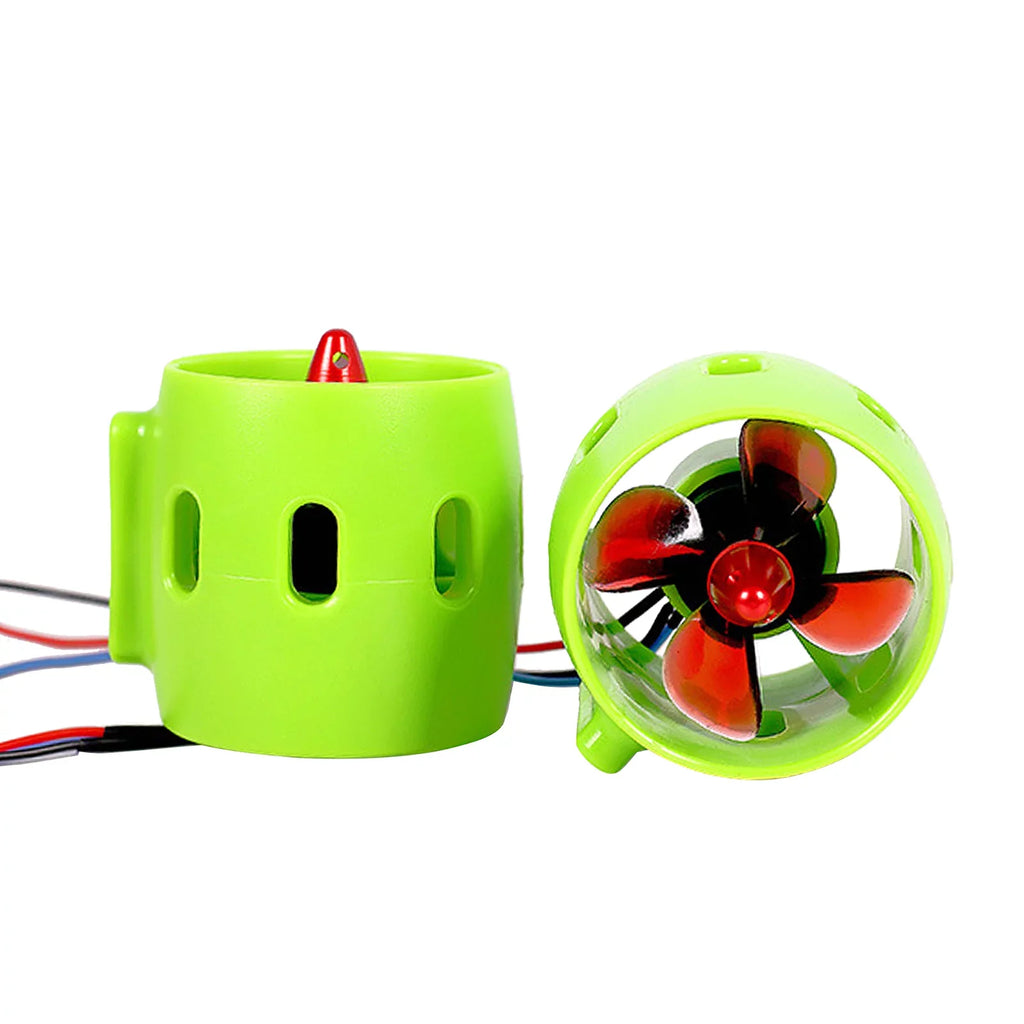 High Performance 1000KV Underwater Brushless Motor with 4Blade Propellers for Bait Boat Nest Ship