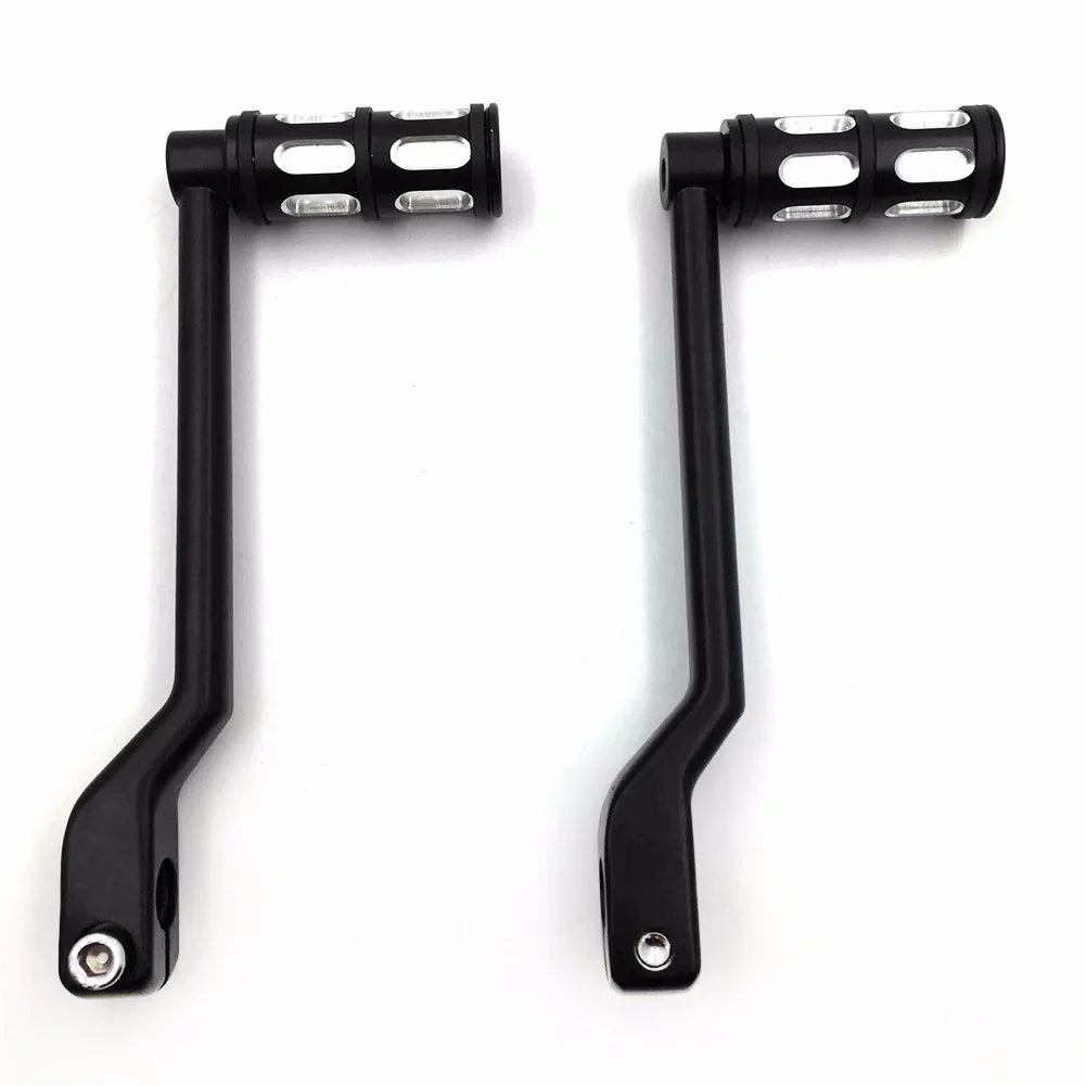 HTT- Style 011- Motorcycle Jet Aluminum Heel Toe Shift Levers/Gear Shift Pedal Levers w/ Shifter Pegs For Harley Davidson Trike 2008 and later