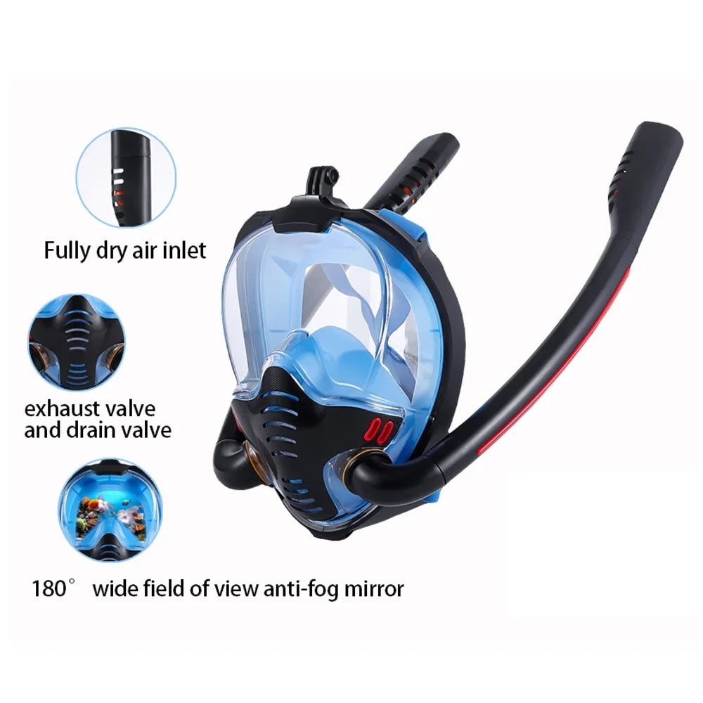 Dadypet Snorkeling ,Contained Apparatus Tube Silicone LasamotS Contained Yubz