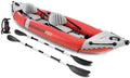 INTEX Excursion Pro Inflatable Kayak Series: Includes Deluxe 86in Kayak Paddles and High-Output Pump – SuperTough Polyvinyl Chloride – Adjustable Bucket Seat – Fishing Rod Holders – Grab Handles