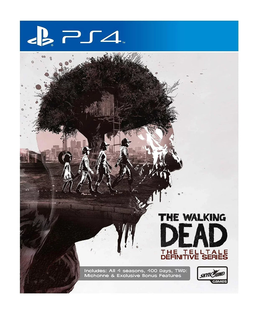 The Walking Dead - The Telltale Definitive Series (Playstation 4 - PS4) Includes all 4 Seasons as well as 400 Days and Michonne