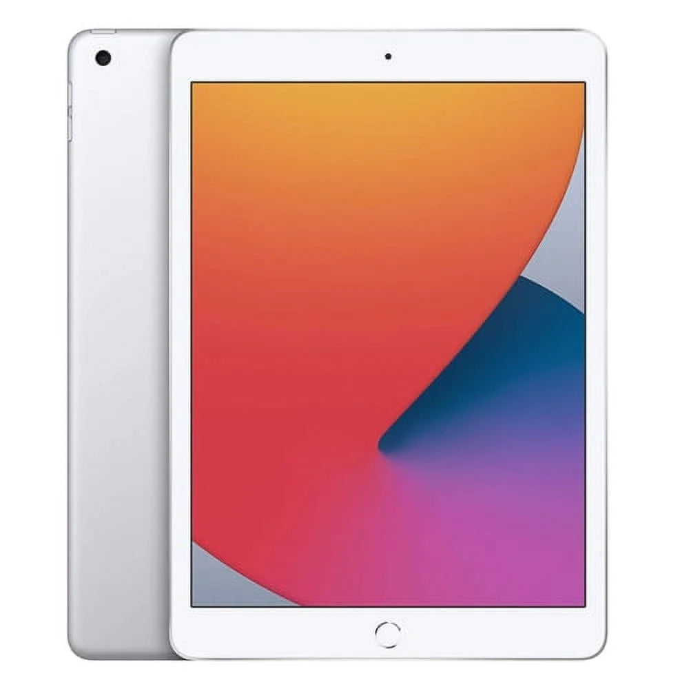 Restored iPad 8 (8th Gen) 128GB WiFi 10.2" Silver 2020 (Refurbished)