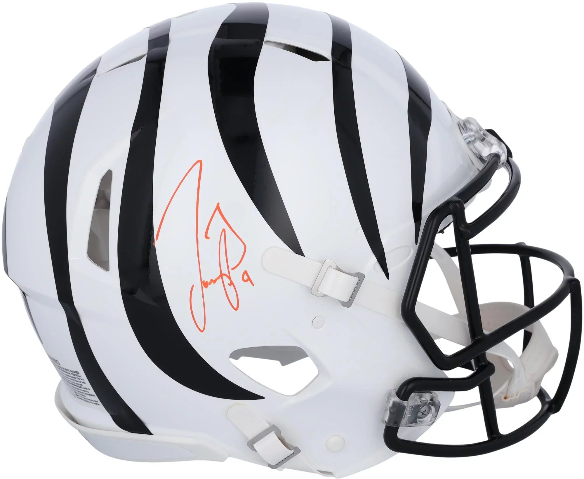 Joe Burrow Cincinnati Bengals Autographed 2022 Alternate Rid Speed Authentic Helmet - Fanatics Authentic Certified