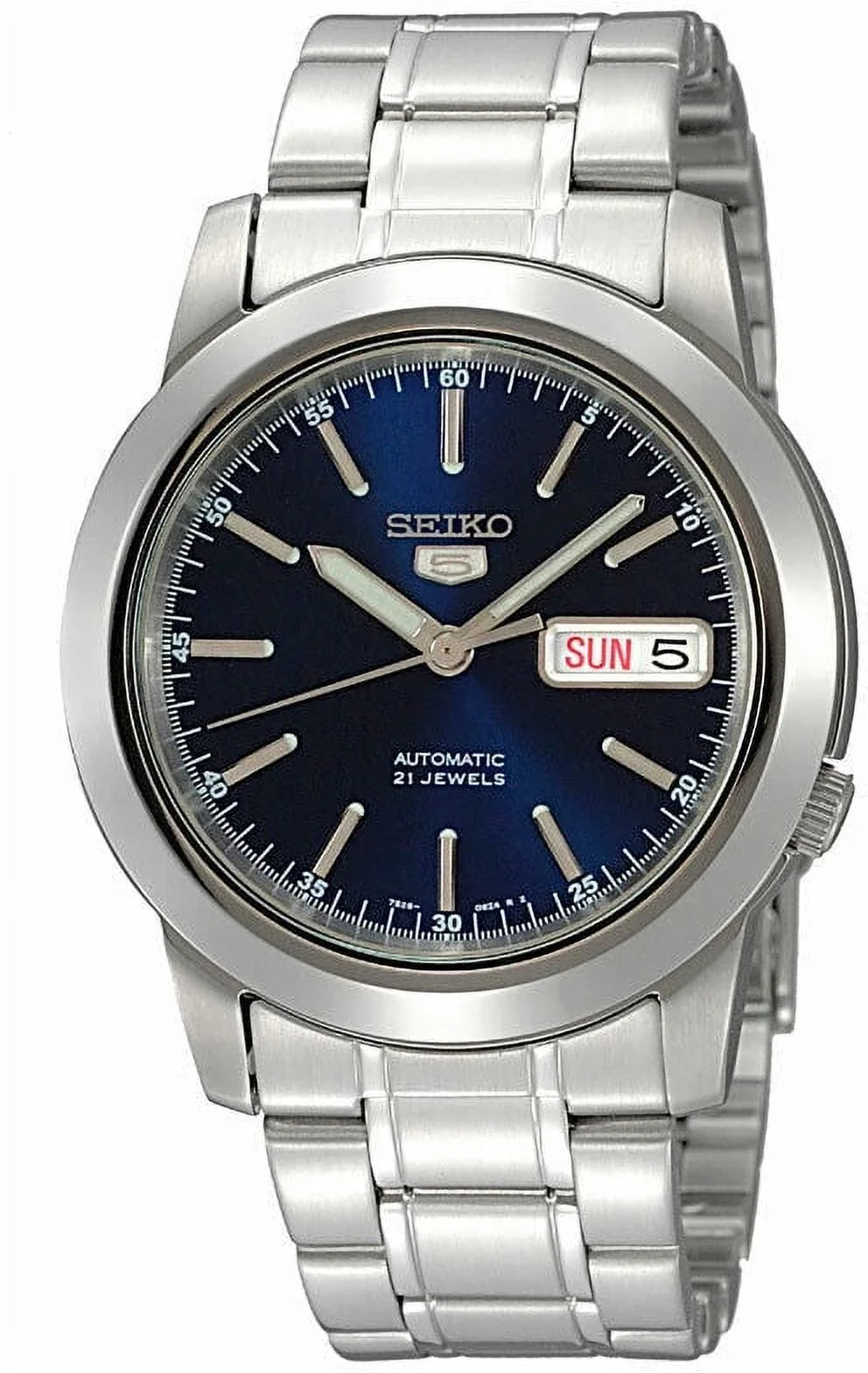 Men's SNKE51K1S Stainless-Steel Analog with Blue Dial Watch