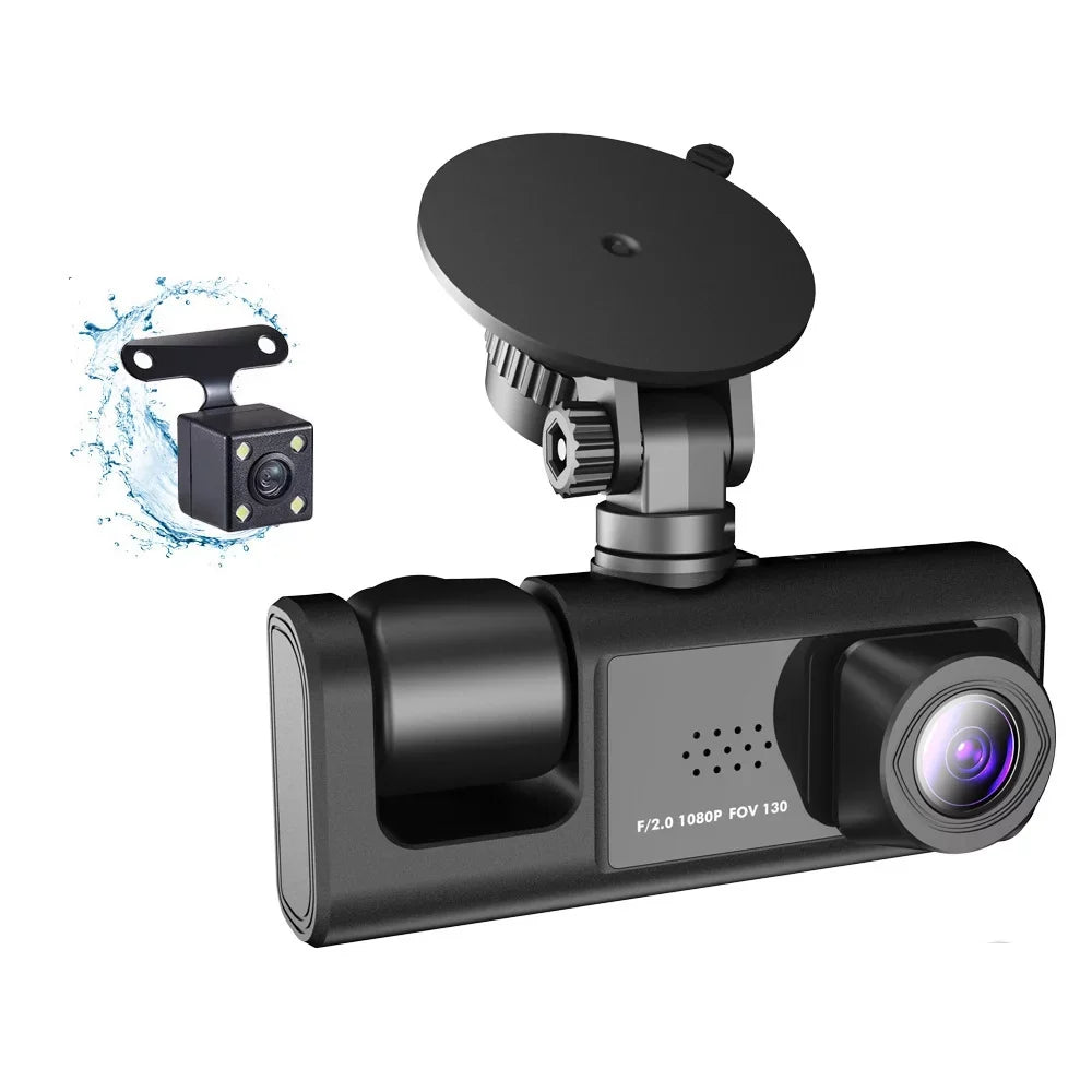 GoolRC Dash Cam,Cam Clear Car Video Wide Car Wide Car Camera Wifi Auto Dash Cam Rearview Mirror Car Clear Car Rearview 3 Cameras Car Rearview Mirror And Rear With Cam And Rear Dashcam 10800p Fhd