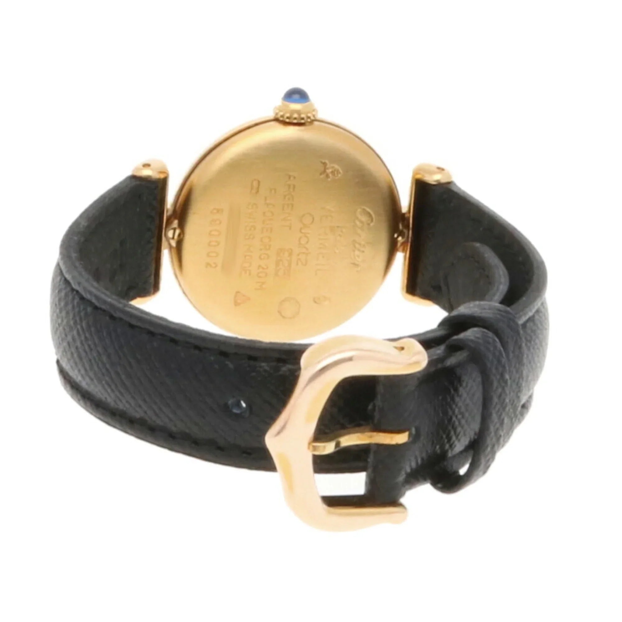Pre-Owned Cartier Must Colise Vermeil Watch GP 590002 Quartz Ladies CARTIER (Fair)