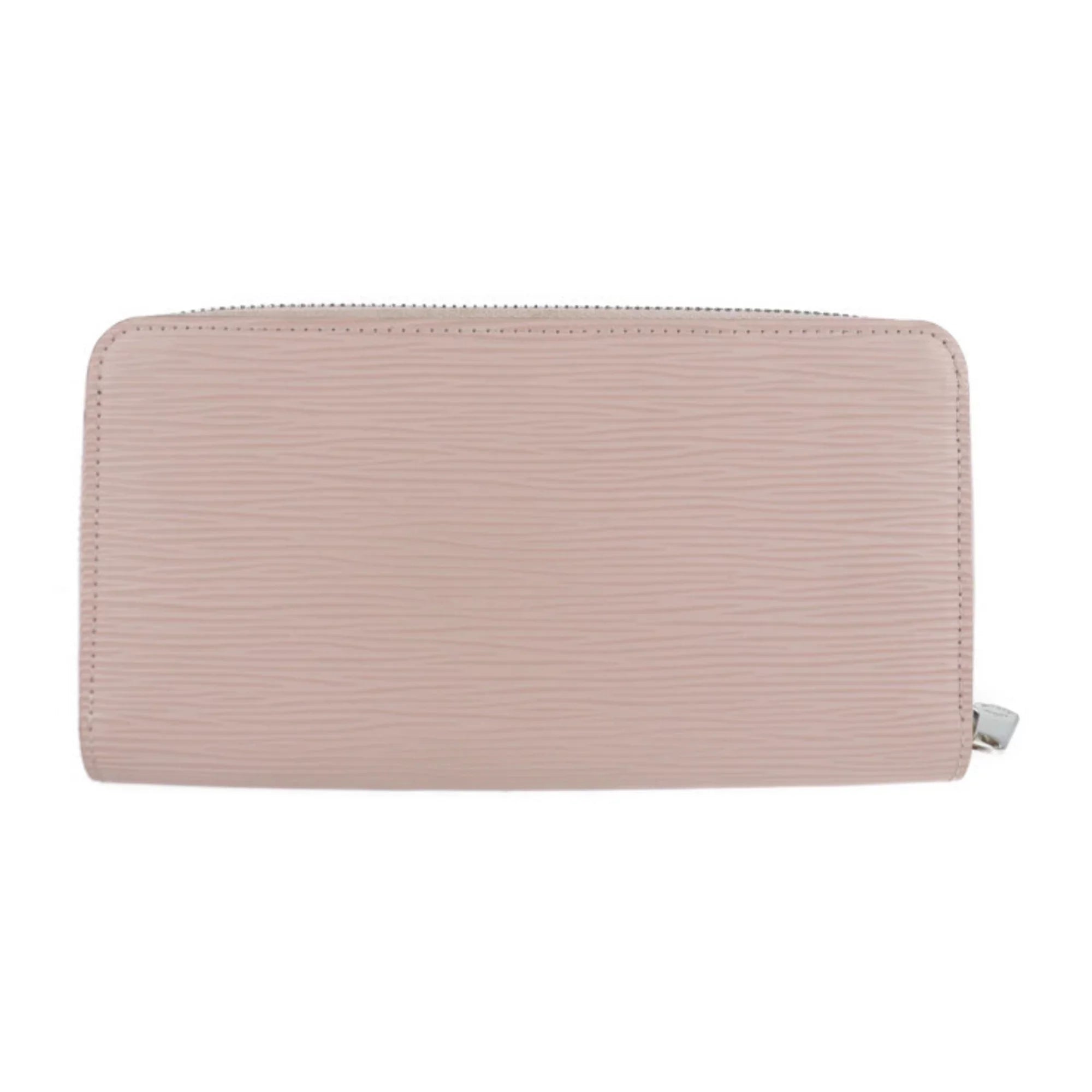 Pre-Owned LOUIS VUITTON Louis Vuitton Zippy Wallet Long M61863 Epi Leather Rose Ballerine Round Zipper Zip Around (Good)