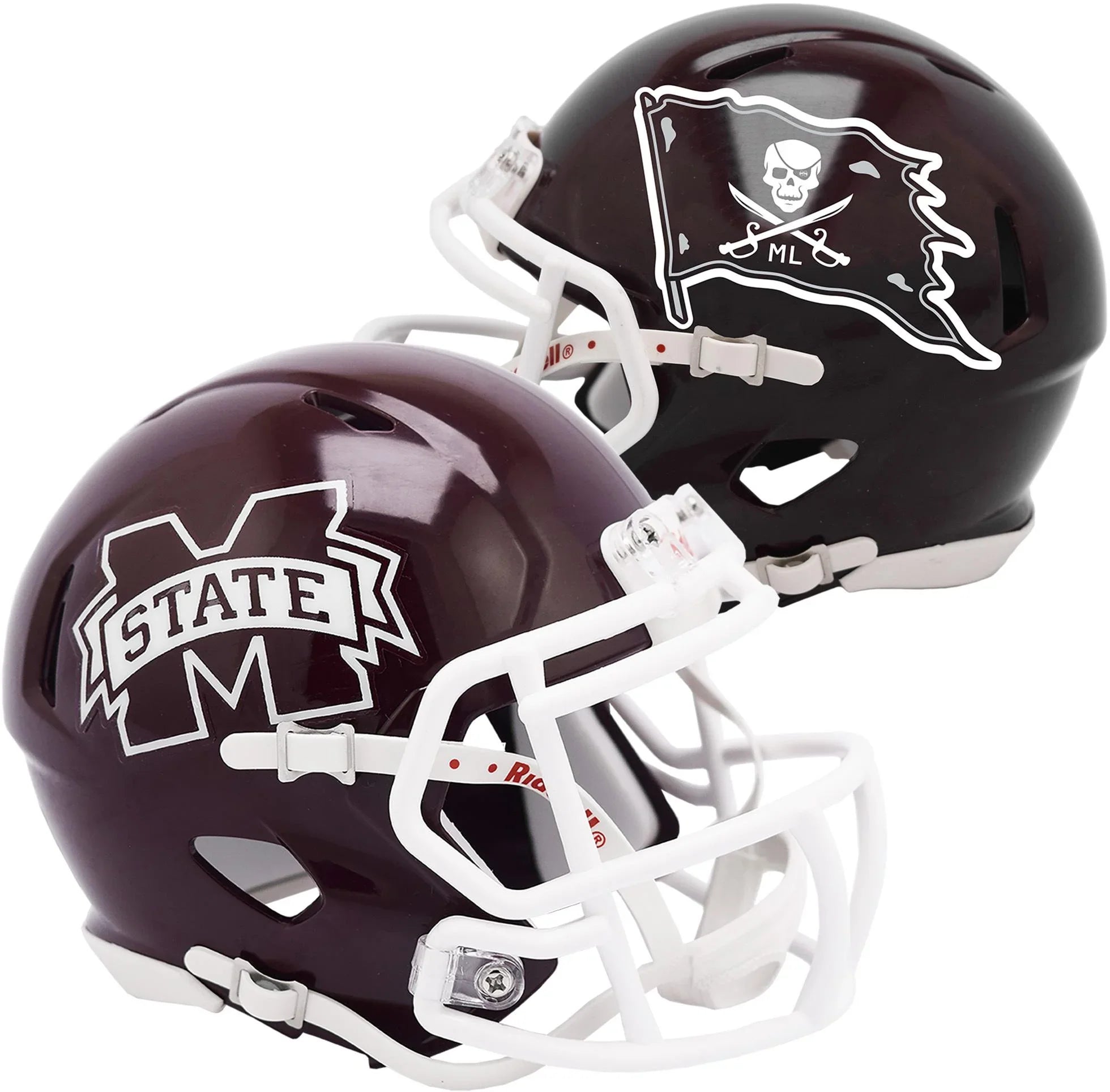 Mississippi State Bulldogs Mike Leach Rid Speed Mini Helmet