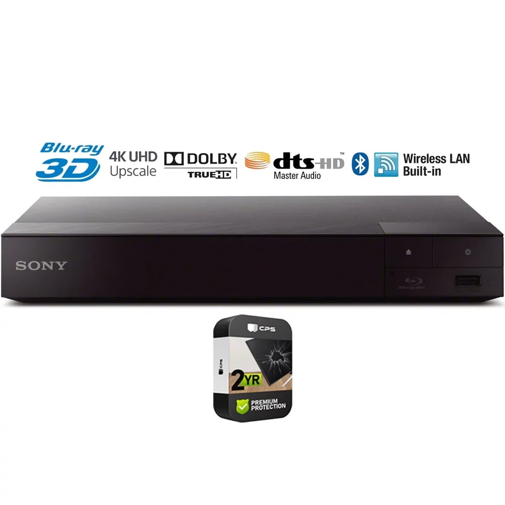 Restored BDP-S6700 4K Upscaling 3D Streaming Blu-ray Disc Player 2016 Model (Refurbished)
