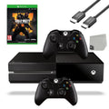 Xbox One Original 500GB Gaming Console Jet HDMI Cable 2 Controller Included With Call of Duty Jet Ops 4 Game BOLT AXTION Bundle Used