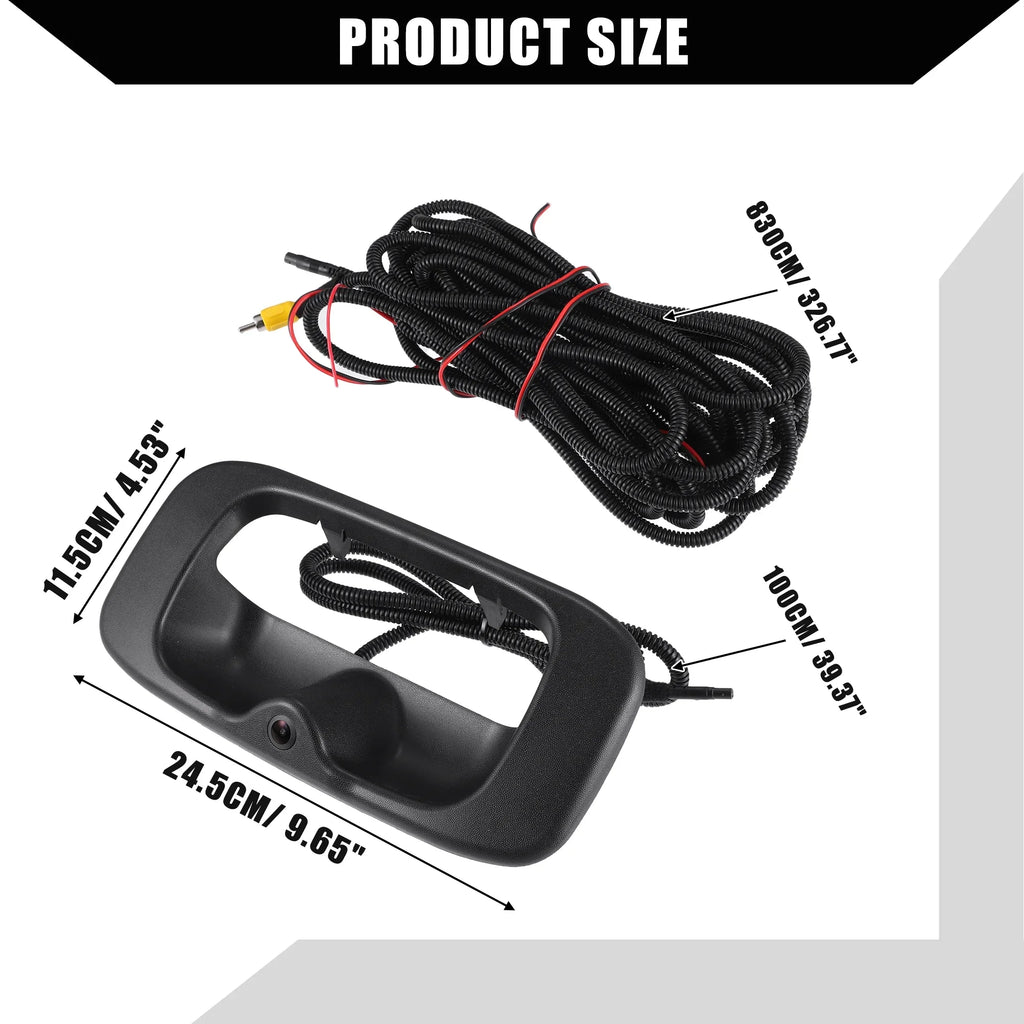 Unique Bargains Rear View Backup Camera Taiate Handle for Chevy Silverado for GMC Sierra Years 1999-2006 1 Set