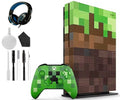 Xbox One X 1TB Gaming Console Mincraft with Headset Cleaning Kit