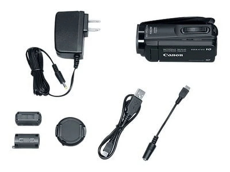 VIXIA HF W10 - Camcorder - 1080p / 60 fps - 2.51 MP - 40x optical zoom - flash 8 GB - flash card up to 16ft - blue