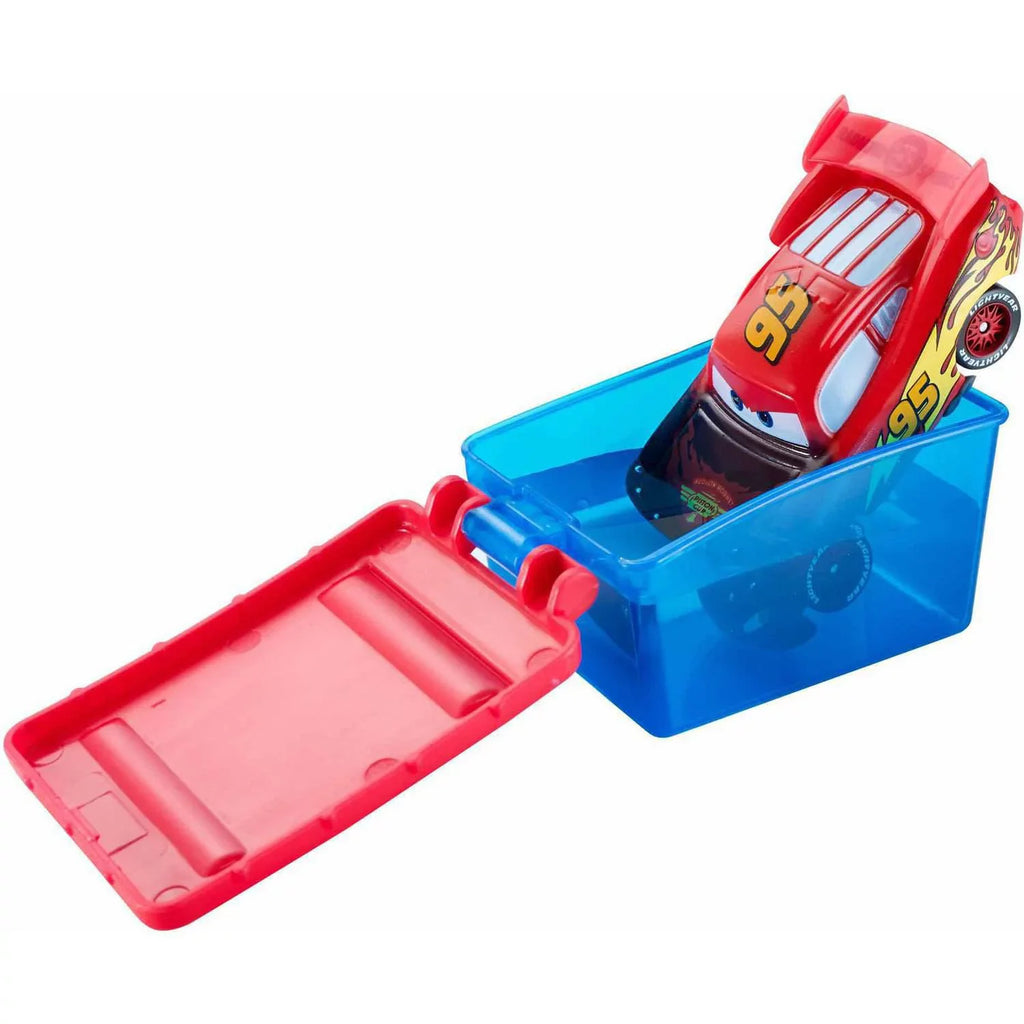 Disney/Pixar Cars Mack Dip & Dunk Trailer with Lightning McQueen
