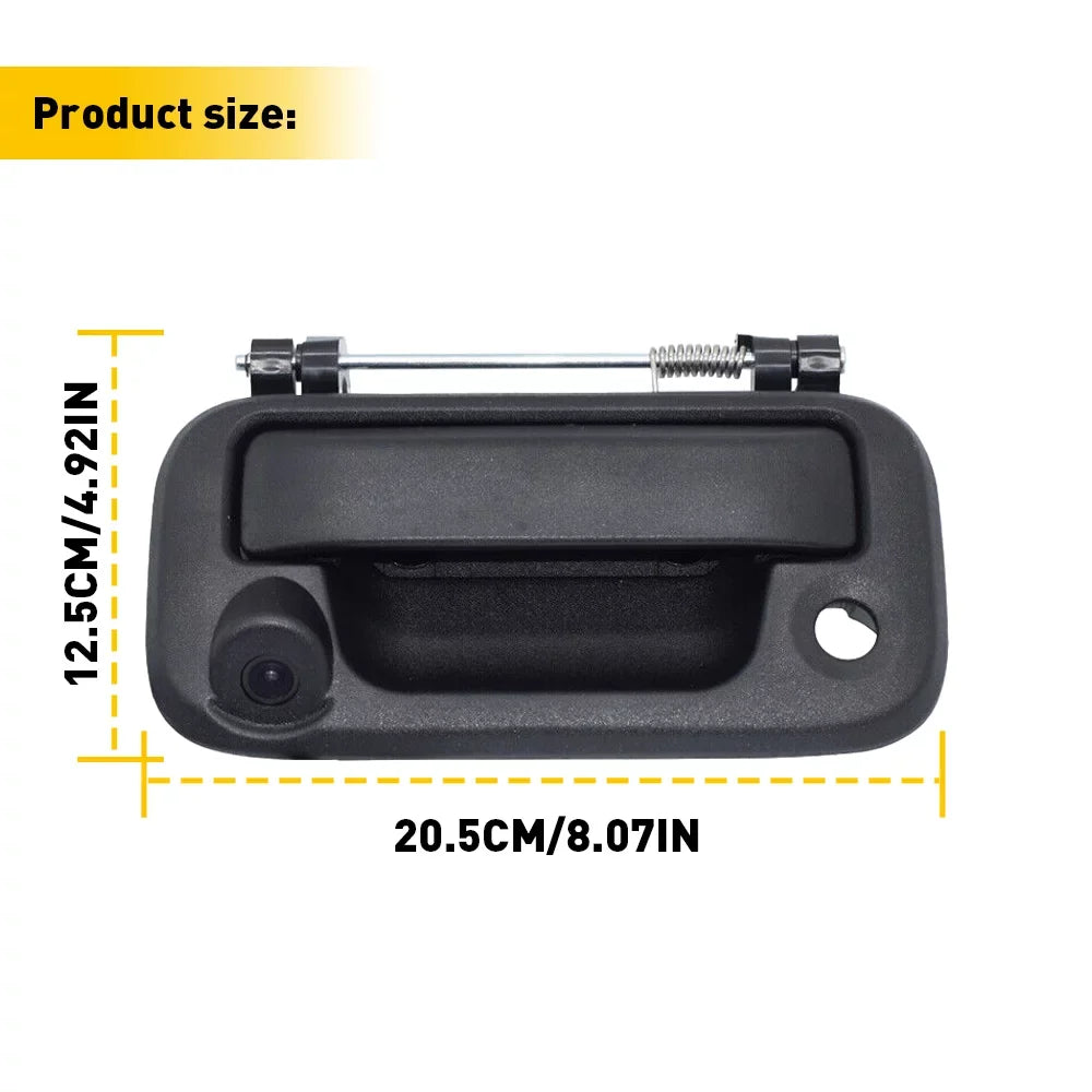 Taiate Handle with Rear View Camera Backup Camera Fits For 2004-2014 Ford F150 2008-2014 F250 F350 F450 F550