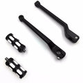 HTT- Style 011- Motorcycle Jet Aluminum Heel Toe Shift Levers/Gear Shift Pedal Levers w/ Shifter Pegs For Harley Davidson Trike 2008 and later