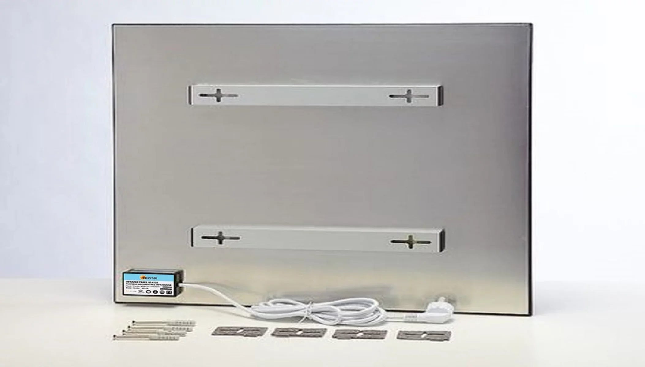 Wexstar 600W Infrared Electric Panel Heater - White