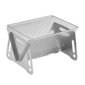 occkic Folding Charcoal Grill Portable Barbecue Grill Stainless Steel Mini BBQ Grill for Outdoor Cooking Camping Picnic
