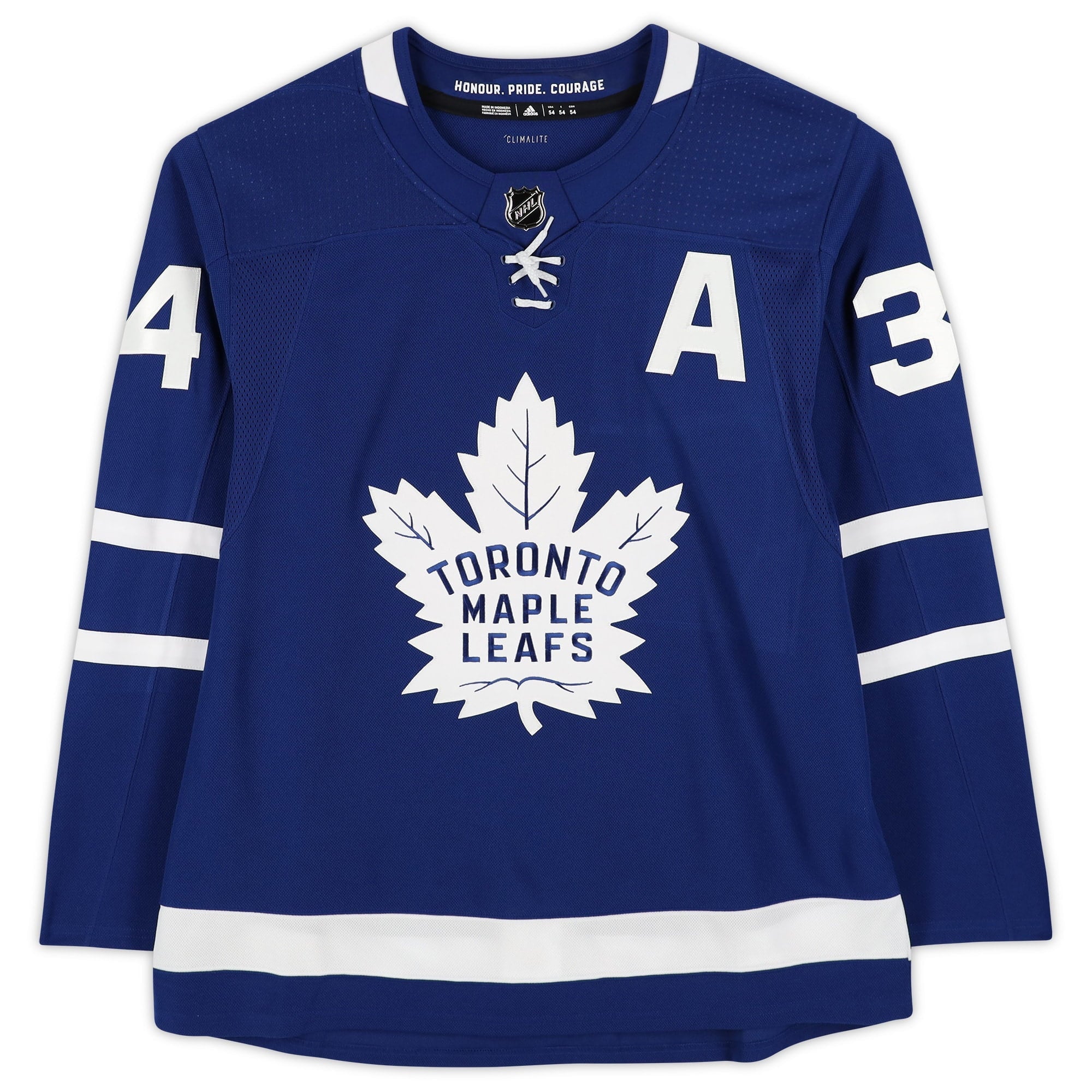 Auston Matthews Blue Toronto Maple Leafs Autographed 2022 Hart Trophy Winner Authentic Jersey with ''2022 Hart''