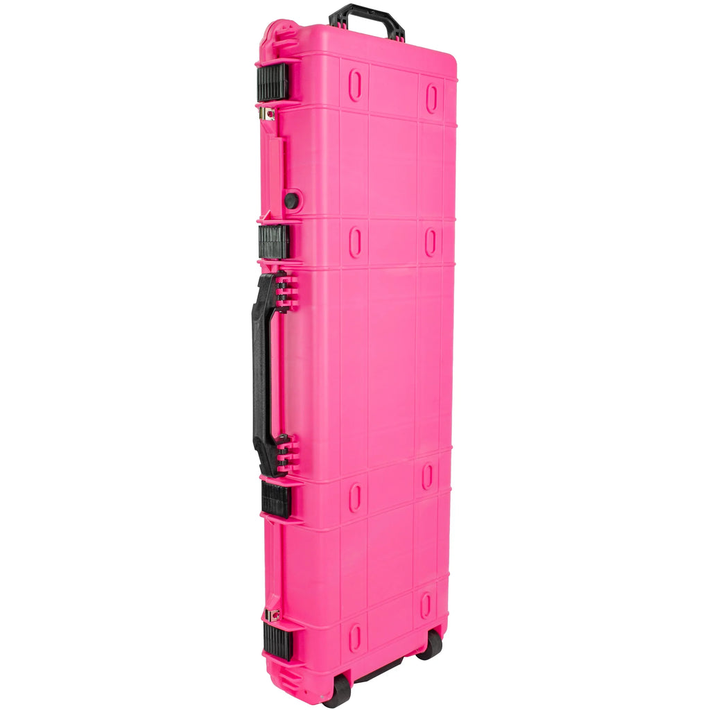 Eylar 44 inch Roller Rifle Hard Case with Foam Waterproof & Crusroof Pink