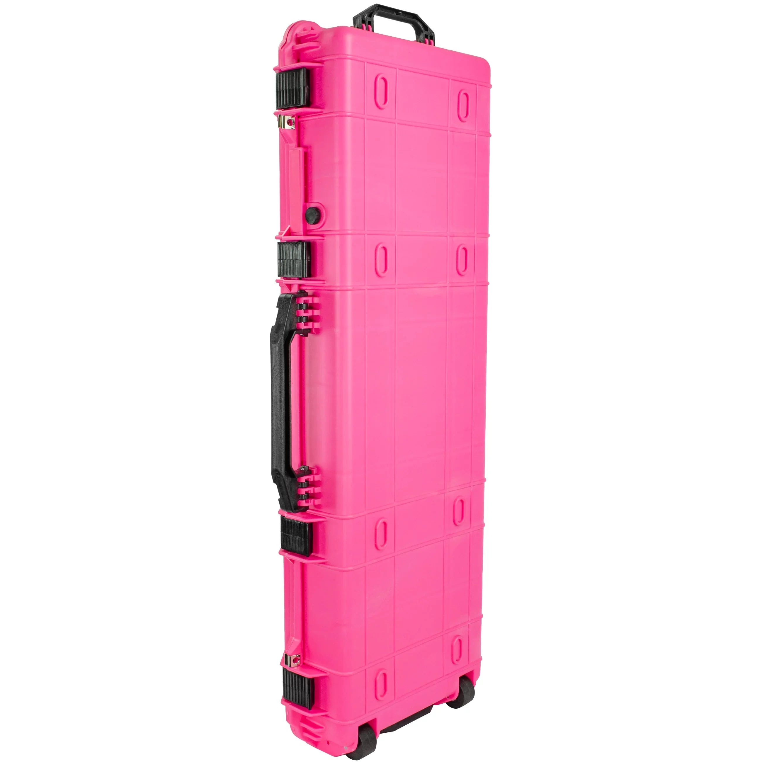 Eylar 44 inch Roller Rifle Hard Case with Foam Waterproof & Crusroof Pink