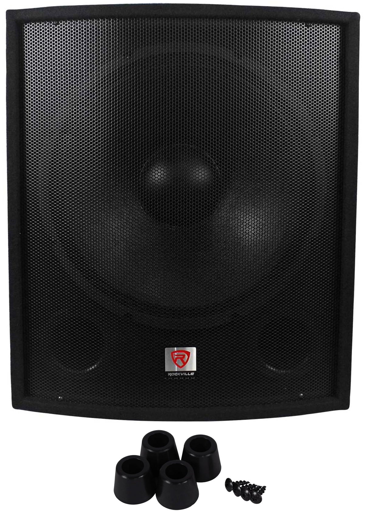 Rockville SBG1188 18" Pro DJ PA Subwoofer Sub+5000w 2-Channel Amplifier+Cable