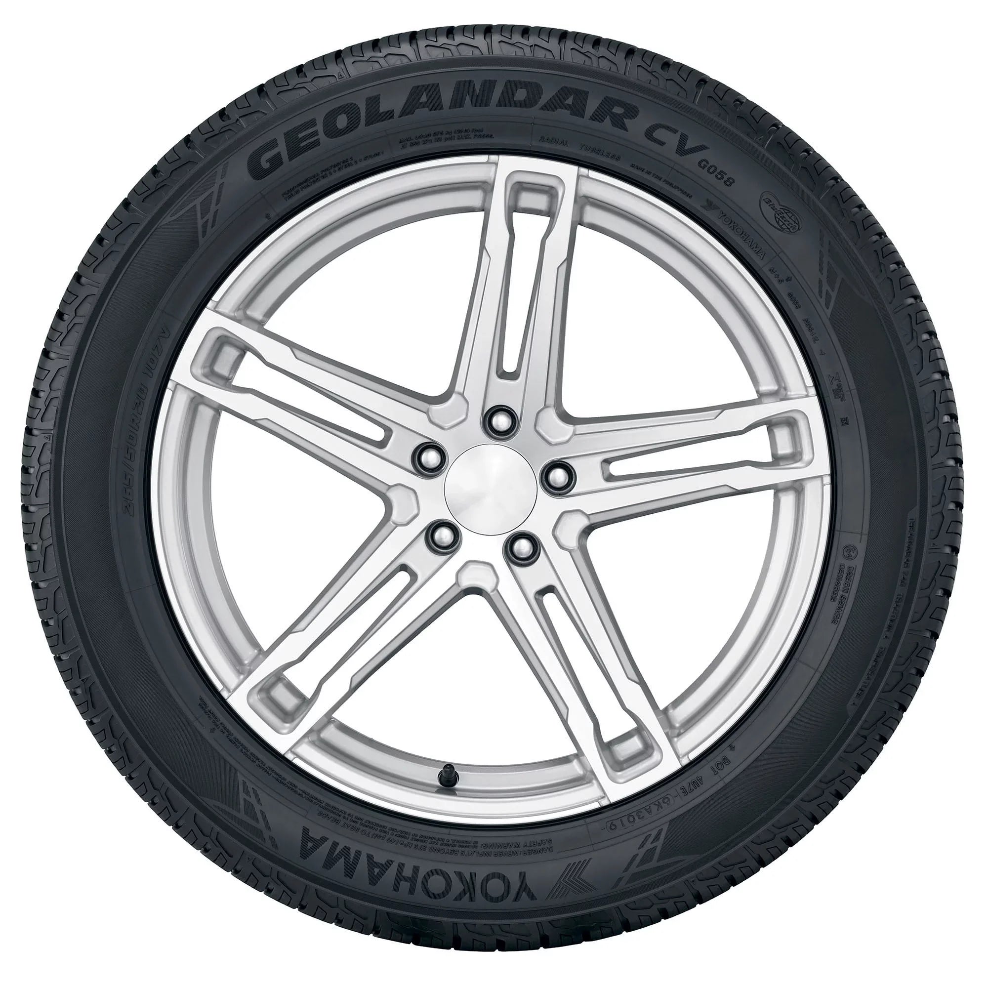 Yokohama Geolandar CV G058 225/65R17 102H BW All Season Tire