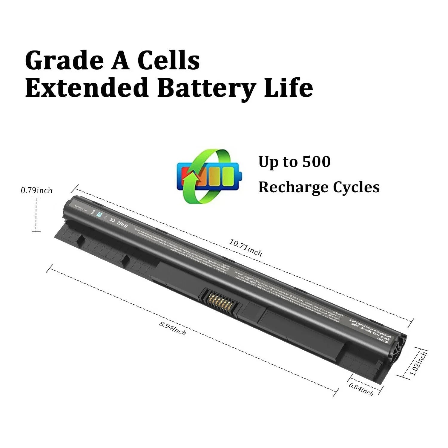 M5Y1K 50 Batteries for Inspiron 5559 5558 3551 3451 3558 3567 5755 5756