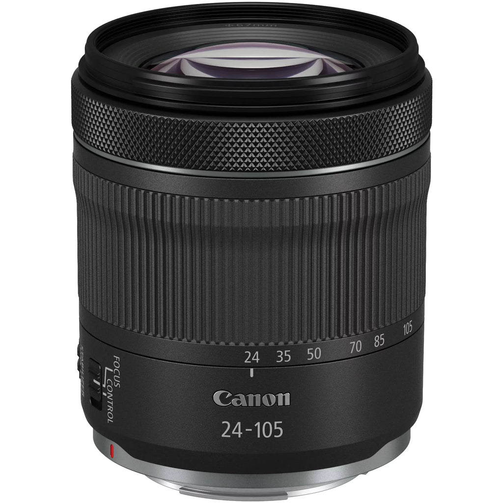 EOS R5 Mirrorless Camera with RF24-105mm + 75-300mm Lens + Mount Adapter + SanDisk 128GB + ZeeTech Accessory