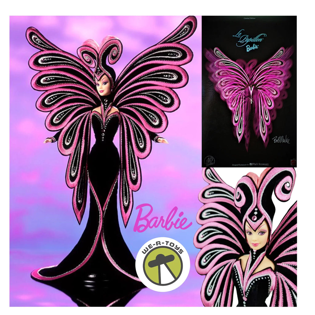 Le Papillion Barbie Doll by Bob Mackie Limited Edition 1999 Mattel 23276