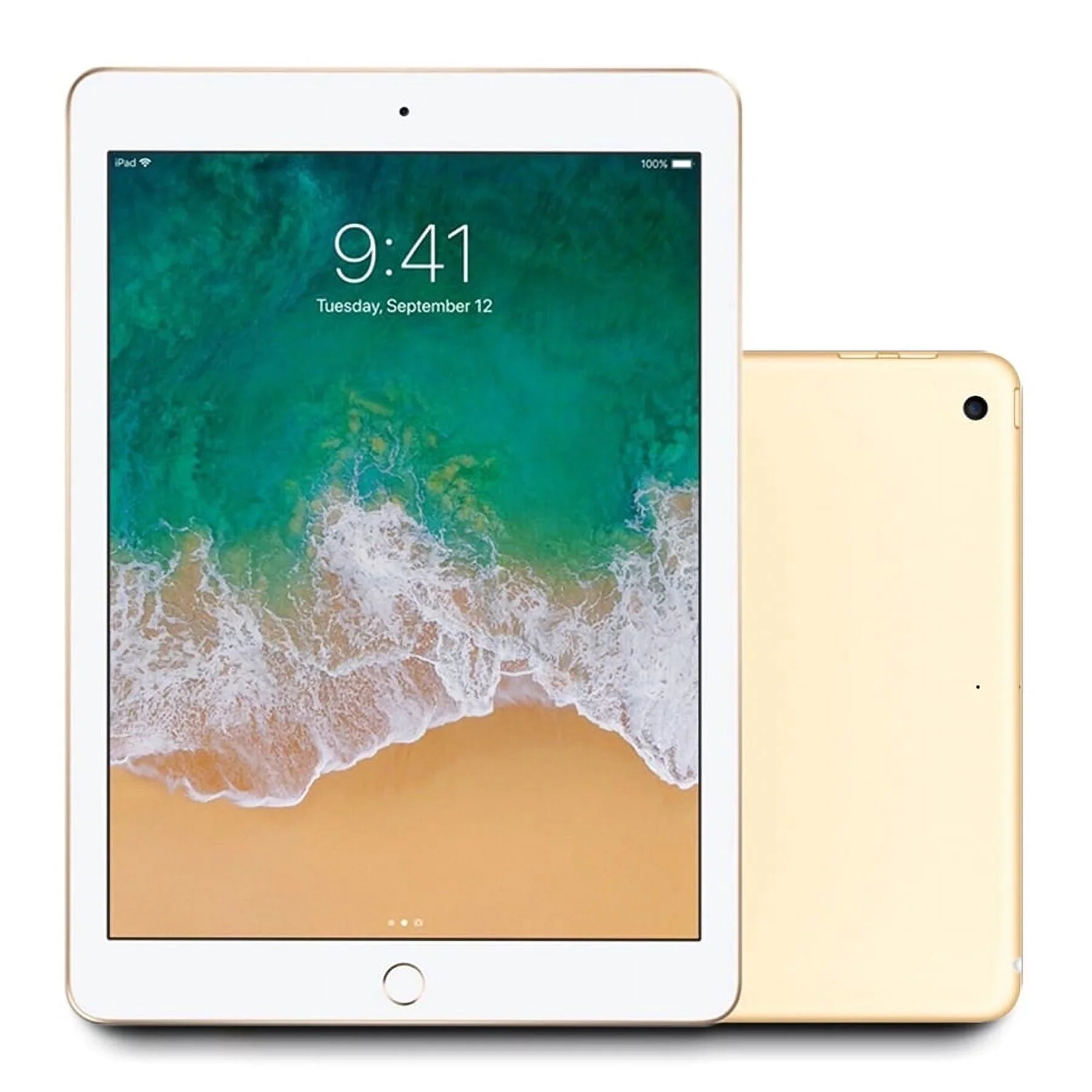 Restored iPad 6th Gen 128GB Wi-Fi, 9.7in - Gold (Refurbished)