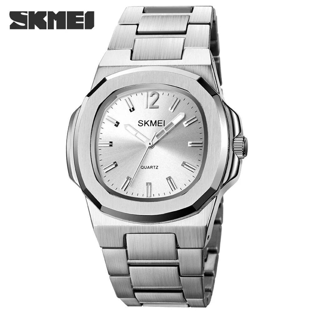 Men Quartz Watch Luxury Gold Steel Male Wristwatch For Business Gift