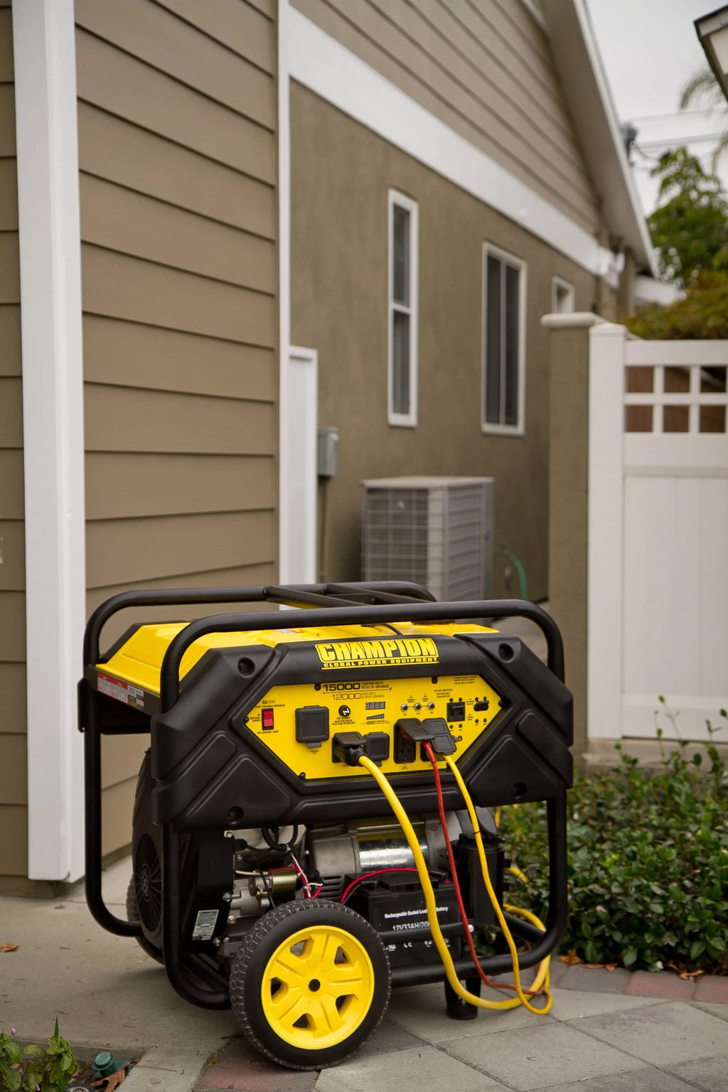 Champion Power Equipment 15,000/12,000 Watts Portable Generator with Electric Start and Lift Hook