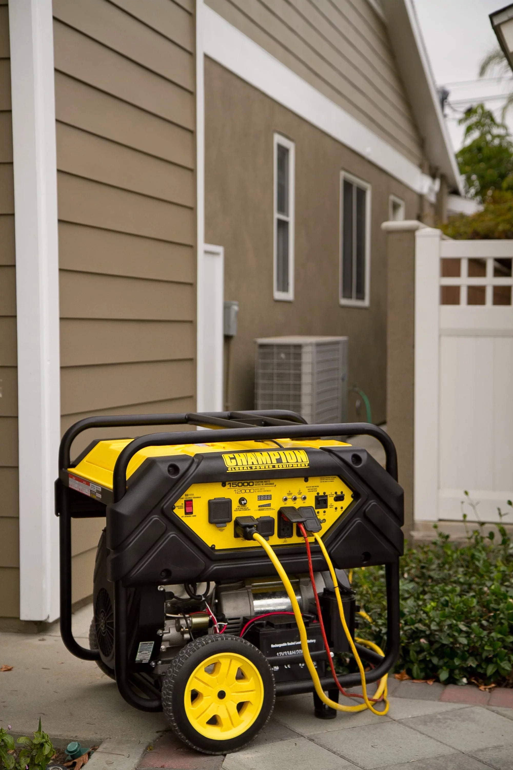 Champion Power Equipment 15,000/12,000 Watts Portable Generator with Electric Start and Lift Hook