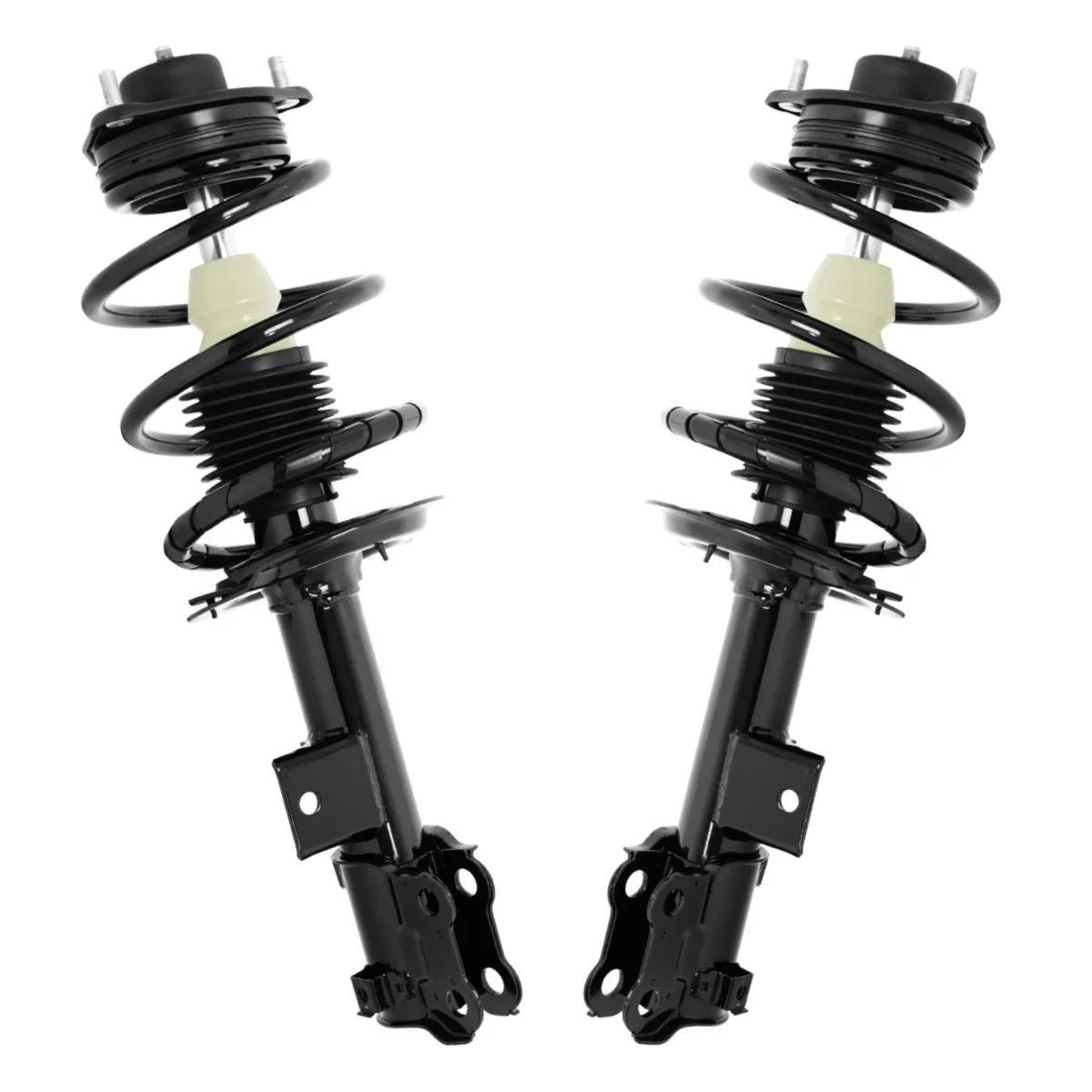 AutoShack Front Complete Struts and Coil Springs Set of 2 Driver and Passenger Side Replacement for 2012-2015 Kia Optima 2012 2013 2014 Hyundai Sonata 2.0L 2.4L FWD CST282589PR