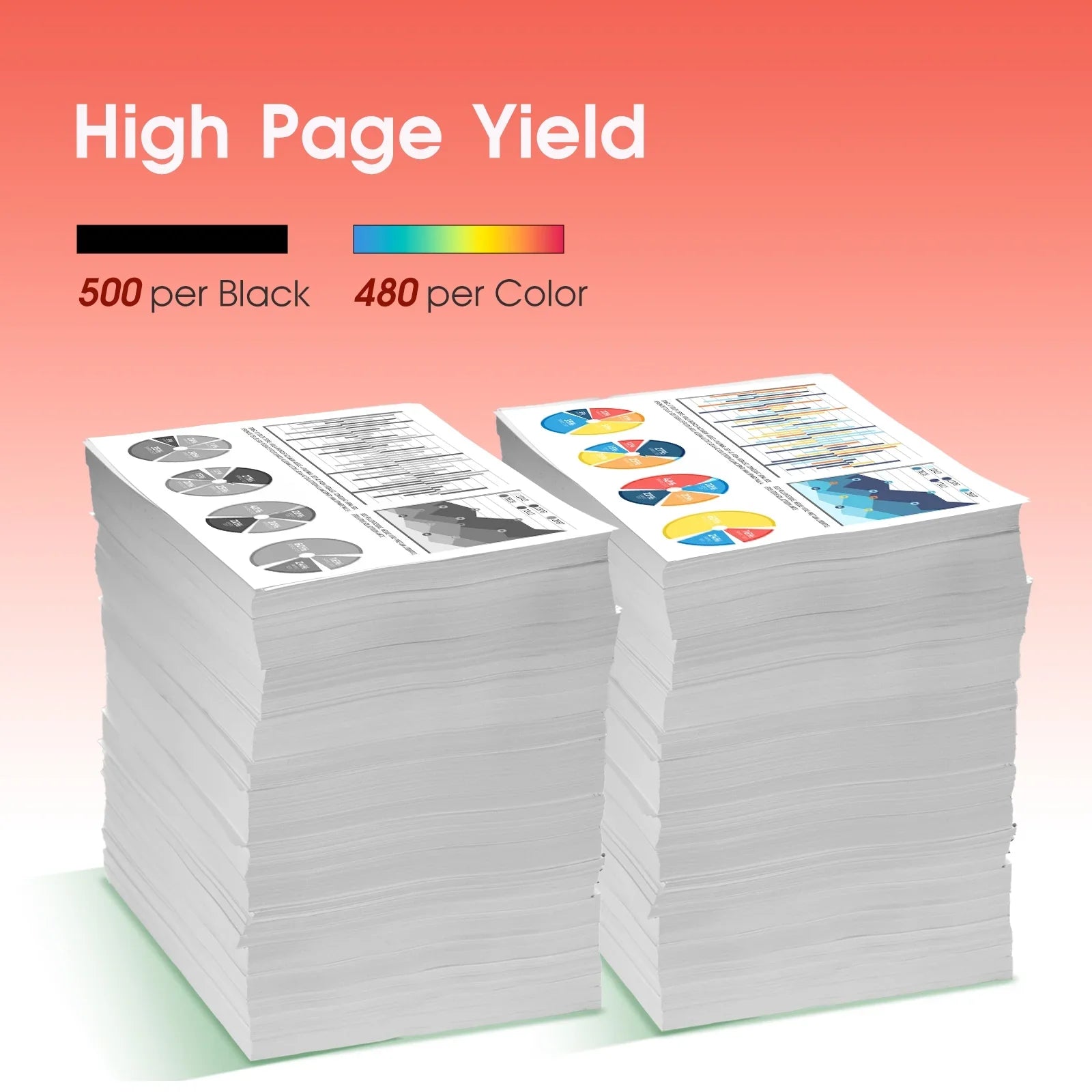 PG275XL Ink Cartridge for ink 275 and 276 for PG275 and CL276 Printer Ink for PIXMA TS3522 TS3520 TS3500 TR4722 TR4720 TR4700 Printer