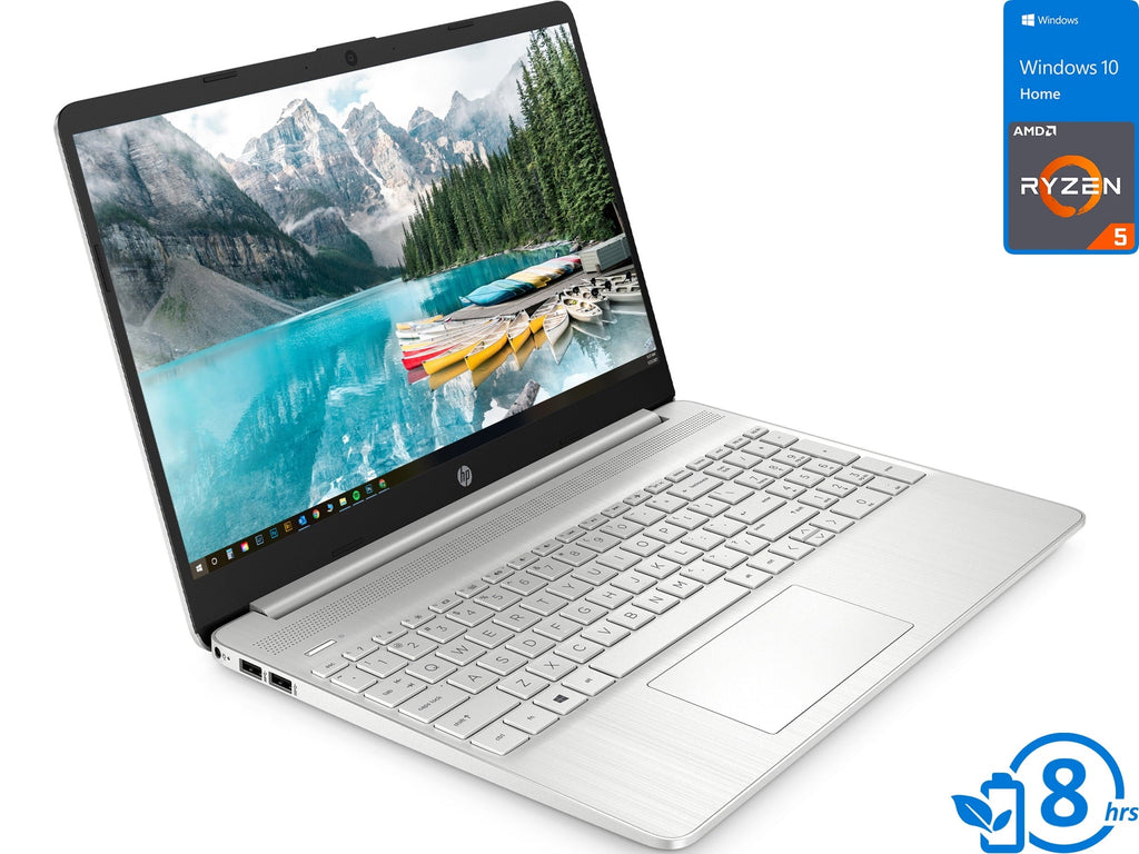 15 Laptop, 15.6" FHD Display, AMD Ryzen 5 5500U Upto 4.0GHz, 32GB RAM, 1TB NVMe SSD, Vega 6, HDMI, Card Reader, Wi-Fi, Bluetooth, Windows 10 Home