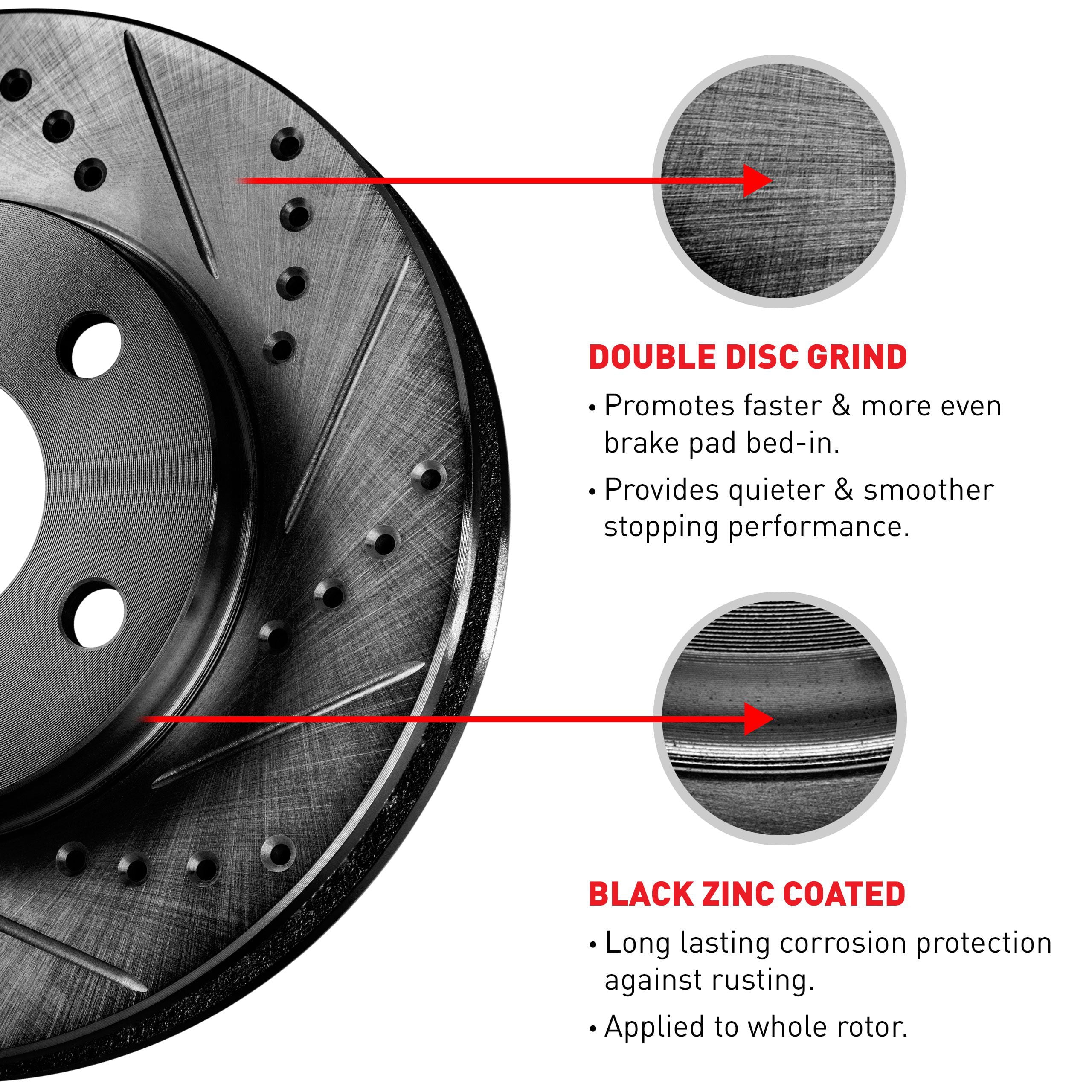 R1 Concepts Wn2 20005 R1 Concepts Brake Rotor D/S Ebony Fits select: 2014-2017 JAGUAR F-TYPE S, 2018-2020 JAGUAR F-TYPE