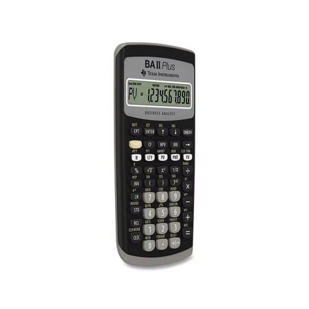 BAIIPlus Financial Calculator 10-Digit LCD