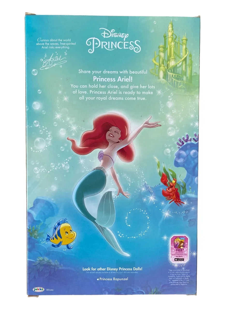 Disney Princess 12" My Sweet Princess Ariel Doll, Really Sucks Her Thumb