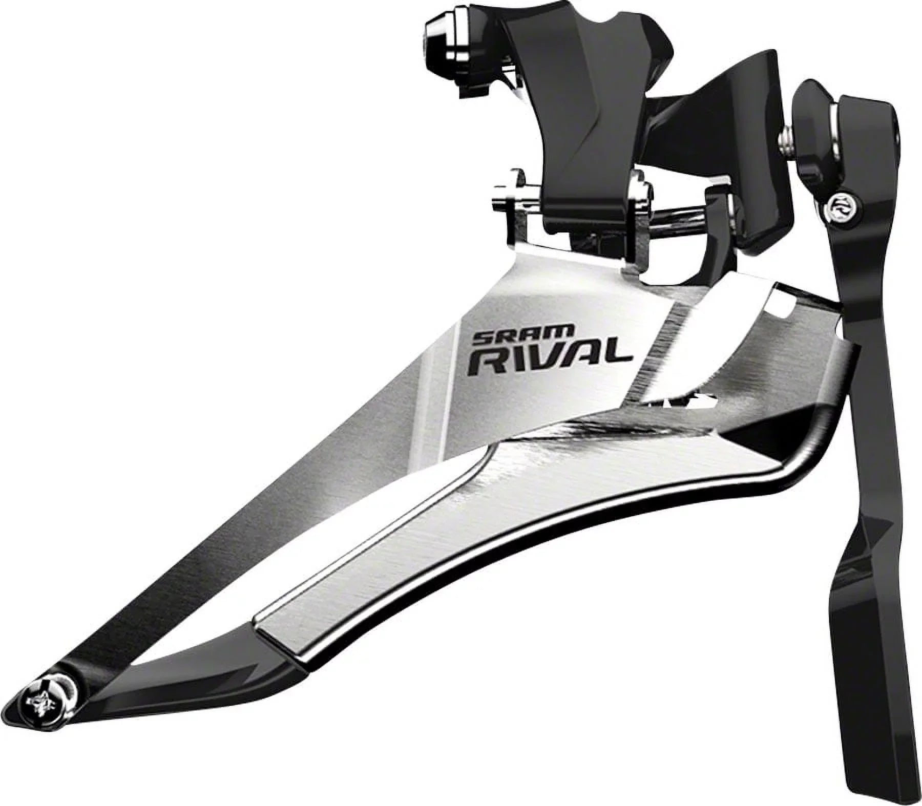 SRAM Rival 22 Front Derailleur - 2x11-Speed Yaw, Braze-on, with Chain Spotter, Jet