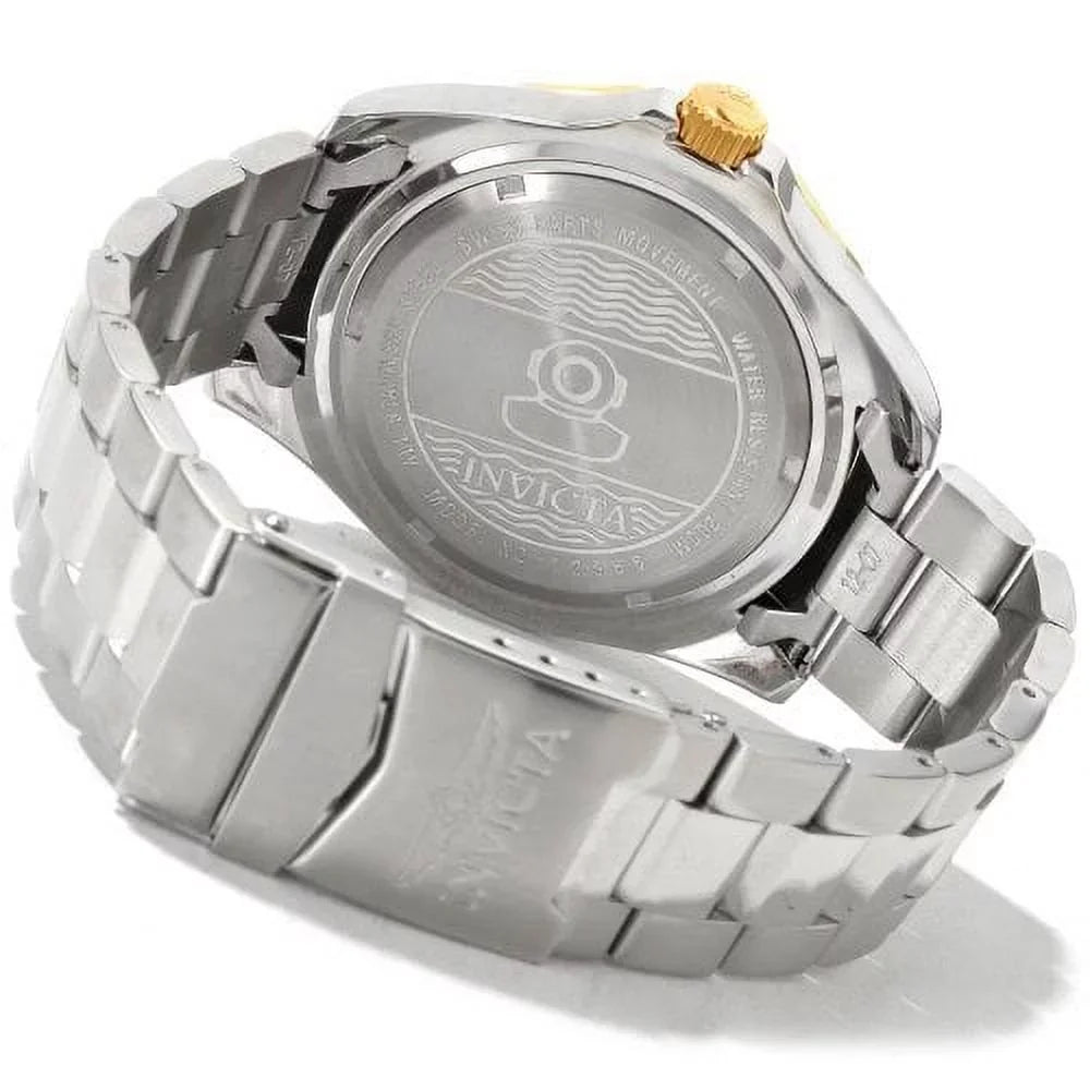 Invicta Pro Diver Quartz 3H Blue Dial Blue Bz Stainless Steel Band Watch - Blue
