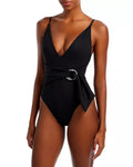 Jonathan Simkhai Niya Belted One Piece Swimsuit