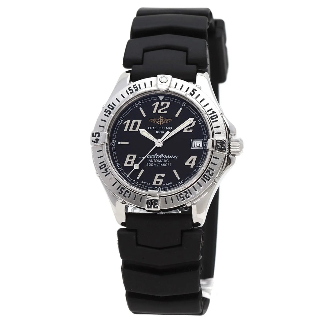 Pre-Owned BREITLING A17350 Colt O'Shearn Watch Stainless Steel/Rubber Men's (Good)