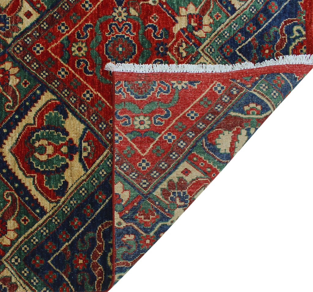 Aria Reggie Red/Blue Rug, 7'11" x 9'10"