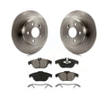 Transit Auto - Rear Disc Brake Rotors And Semi-Metallic Pads Kit For Mercedes-Benz C300 C250 C230 K8S-101917