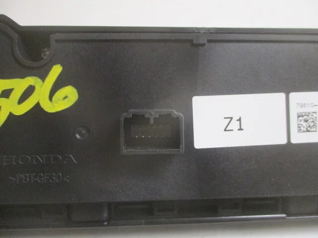 Pre-Owned 19 20 21 Honda Insight Automatic Climate AC Heater Temperature Control OEM LKQ (Good)