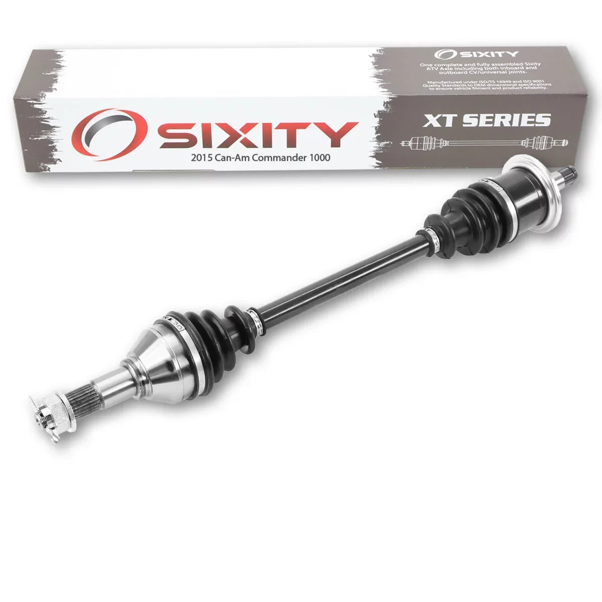 Sixity XT Front Left Axle compatible with Can-Am Commander 1000 2015 - LTD 4X4